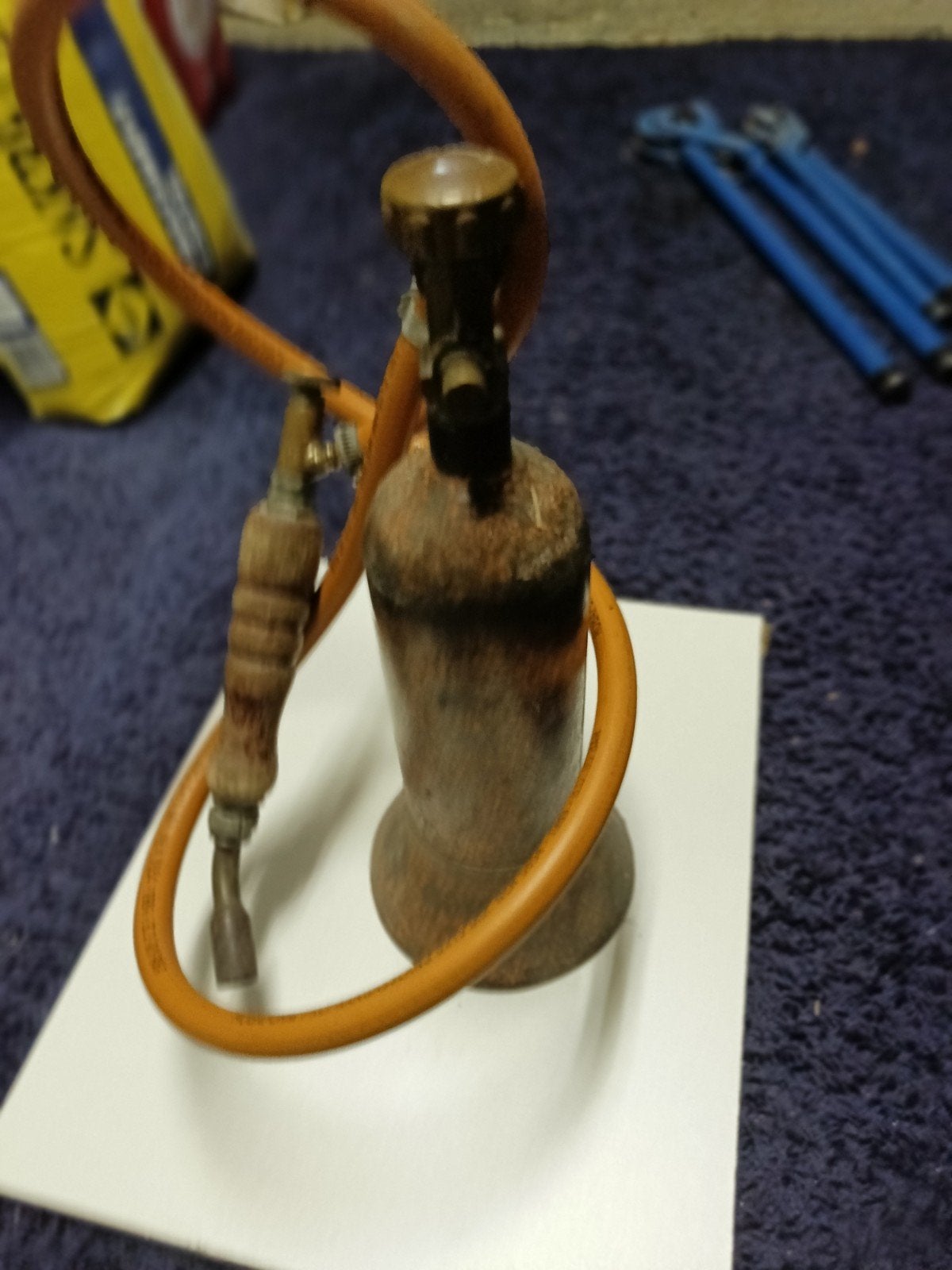 gasflesje, Ophalen, Gebruikt, 250 mm of meer