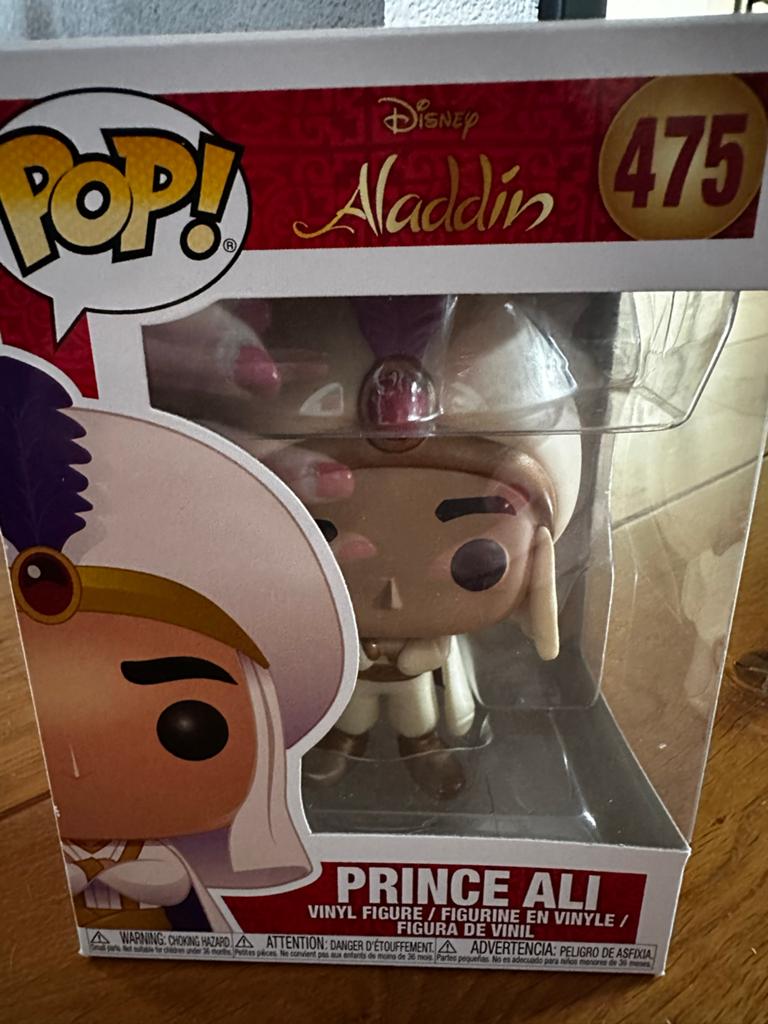 Funko Pop! Disney Aladdin Prince Ali #475, Ophalen of Verzenden, Nieuw
