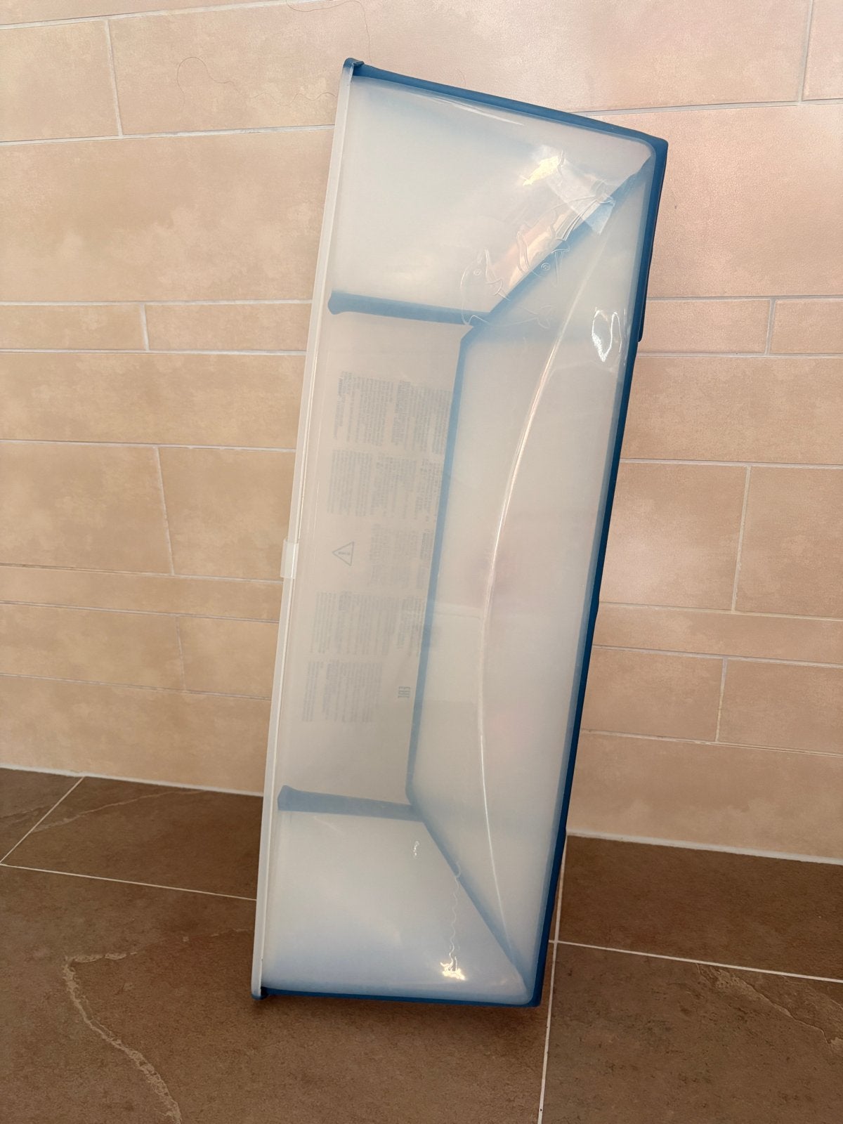 Opvouwbaar stokke babybadje XL, Kinderen en Baby's, Badjes en Verzorging, Zo goed als nieuw, Badje, Standaard, Ophalen