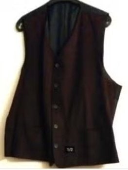 GILET Spencer gillet Paars Bordeaux rood zwart 58 XL - XXL, Ophalen of Verzenden, Zo goed als nieuw, Maat 56/58 (XL), Rood