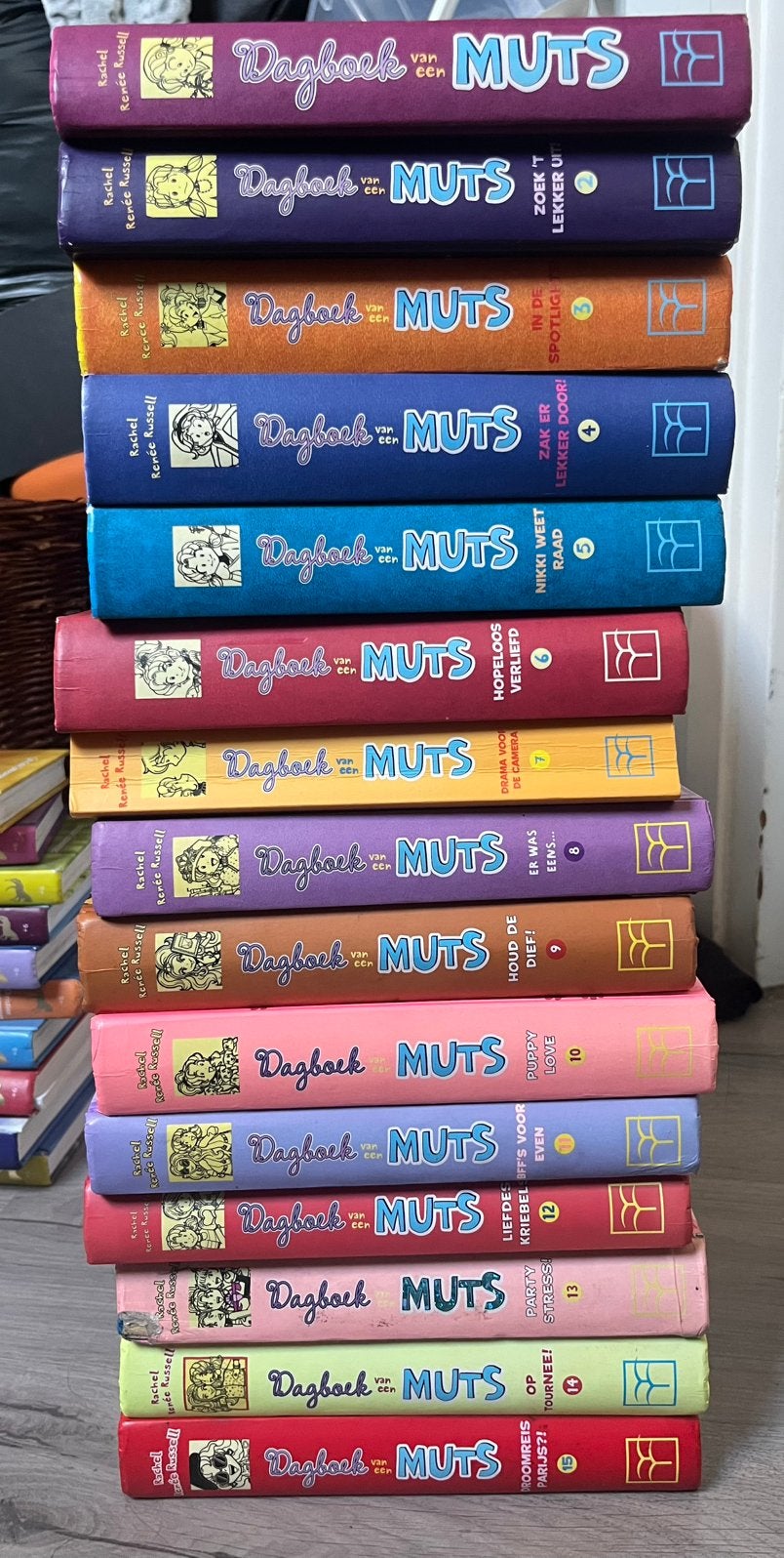 Dagboek van een muts deel 1 t/m 15, Boeken, Ophalen of Verzenden, Zo goed als nieuw