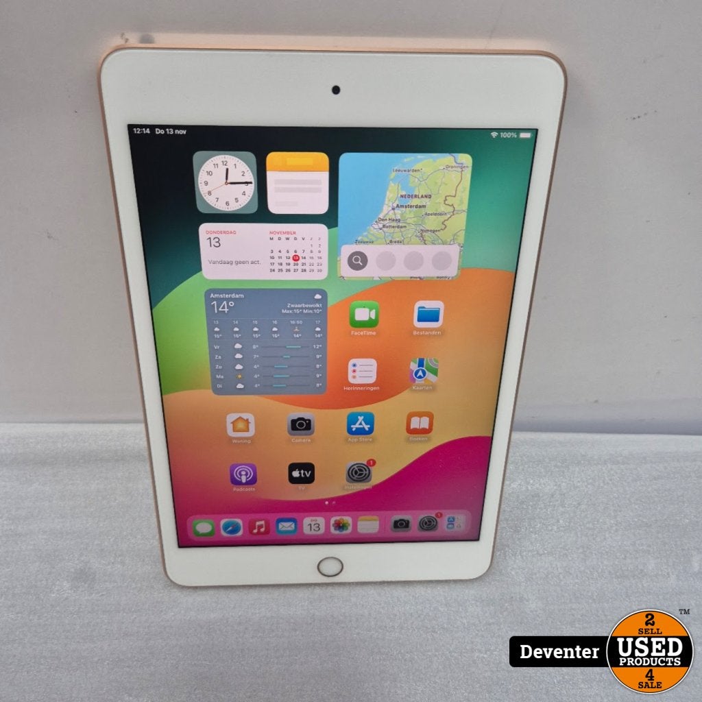Apple iPad Mini 5 64GB Rosé Zeer net met garantie, Apple, Zo goed als nieuw, Support@apple.com, One Apple Park Way
Cupertino, CA 95014
United States