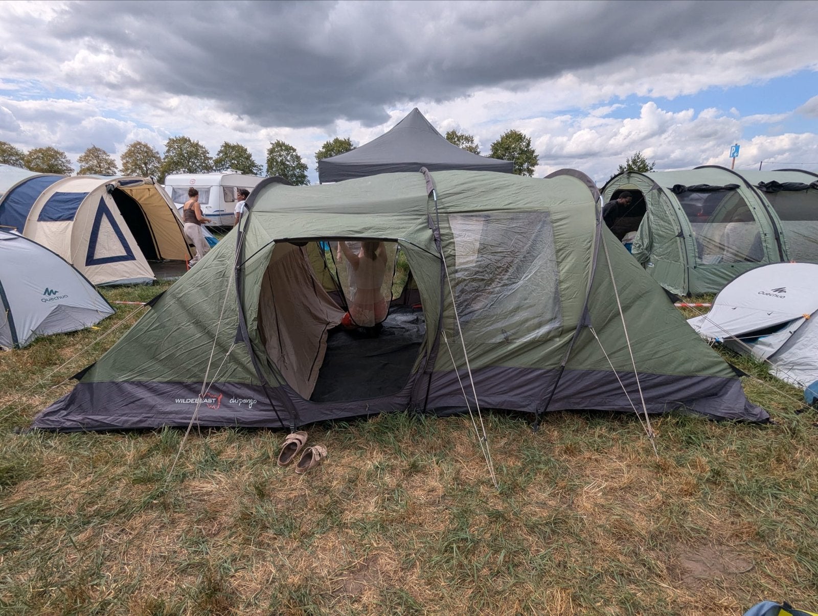 Wildebeast Chipagno 4-6 persoons tent, Caravans en Kamperen, Tenten, Ophalen, Gebruikt, Tot en met 6