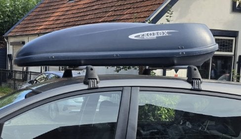 Probox 455 Halfords Dakkoffer 390 liter, Auto diversen, Ophalen, Gebruikt