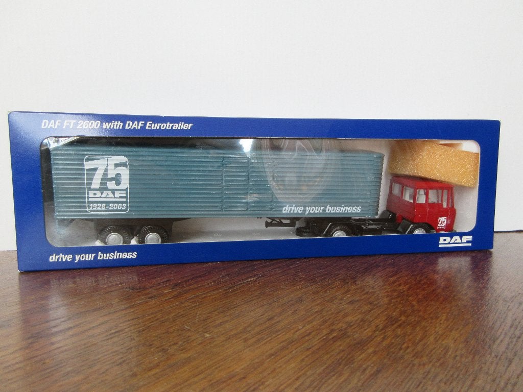 Lion Toys DAF 2600 75 jaar DAF, Ophalen of Verzenden, Nieuw, Bus of Vrachtwagen, Lion Toys