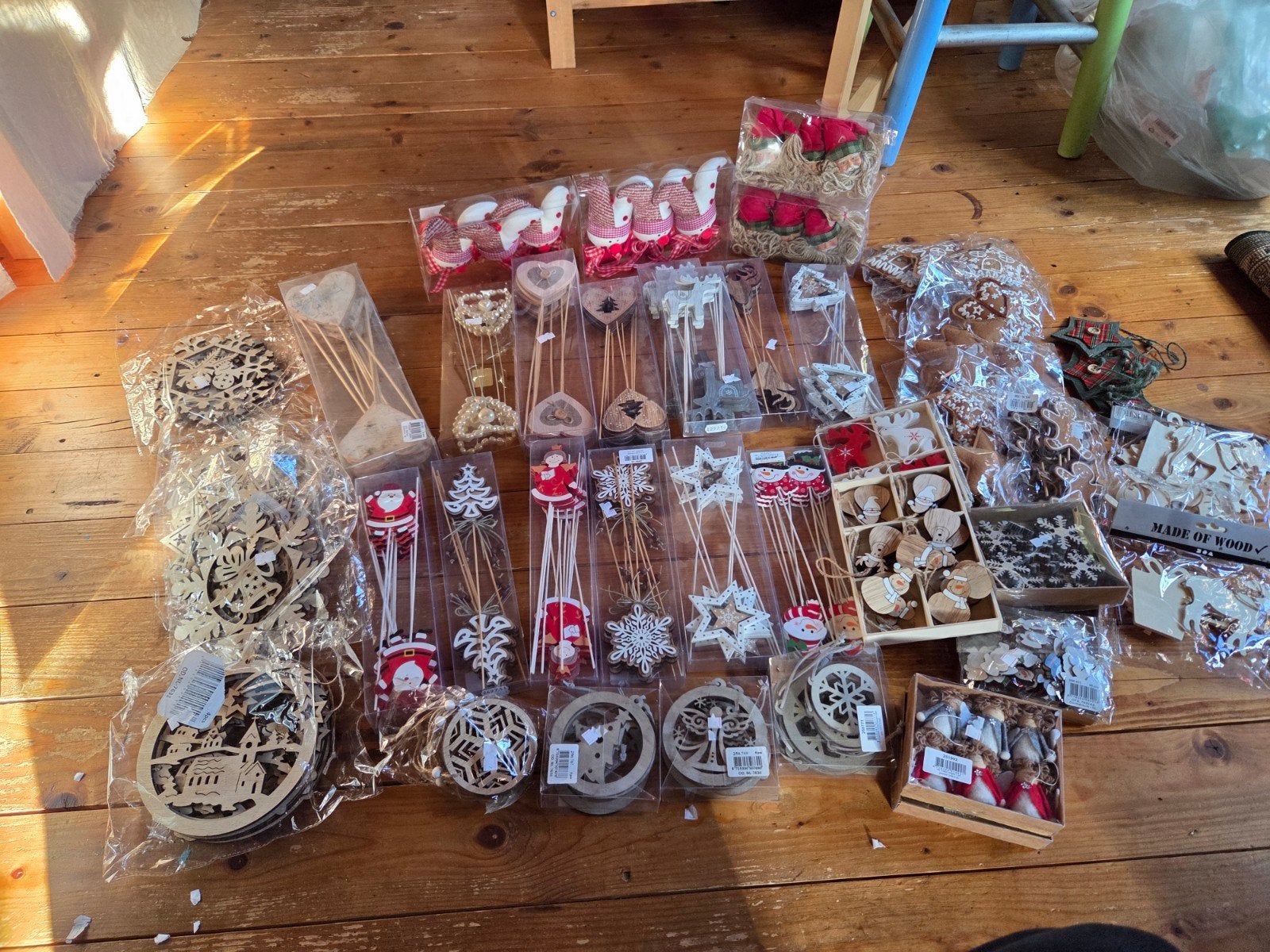 Mega Partij Kerst decoraties en stekers, Diversen, Verzenden, Nieuw