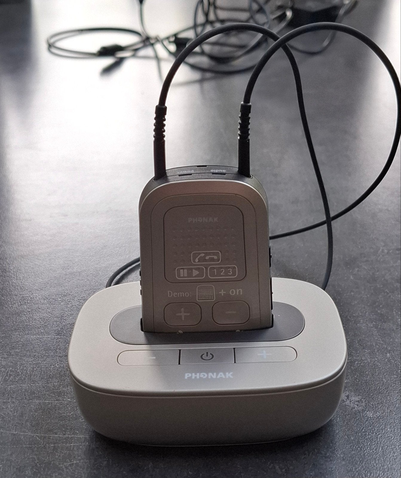Phonak TV en Muziek Set - TVLink II & ComPilot II, Ophalen of Verzenden, Zo goed als nieuw, Audio