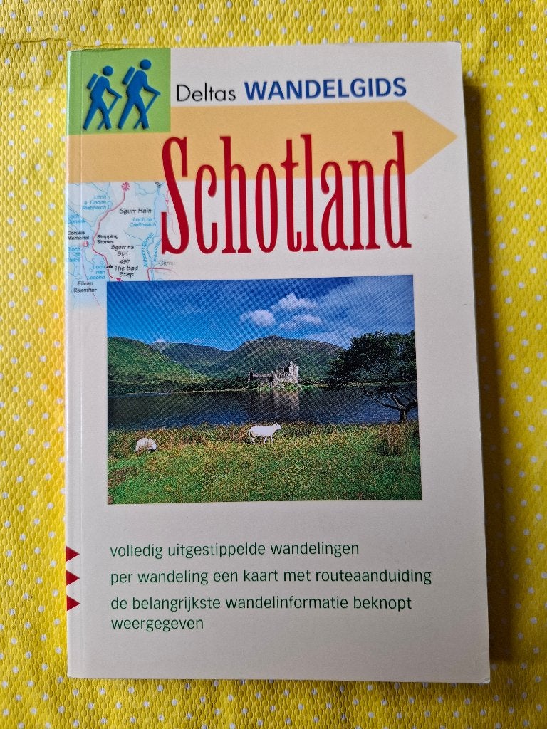 Deltas Wandelgids Schotland - Compleet met kaarten, Fiets- of Wandelgids, Europa, Ophalen of Verzenden, Gelezen