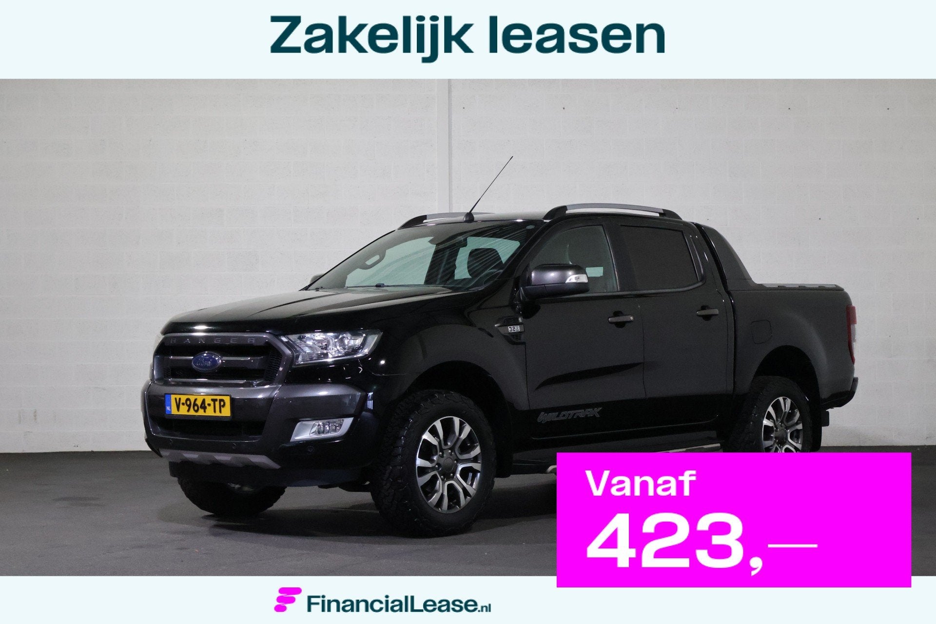 Ford Ranger 3.2 TDCi Wildtrak Supercab 4x4 Automaat, Automaat, Gebruikt, Euro 6, Leder en Stof