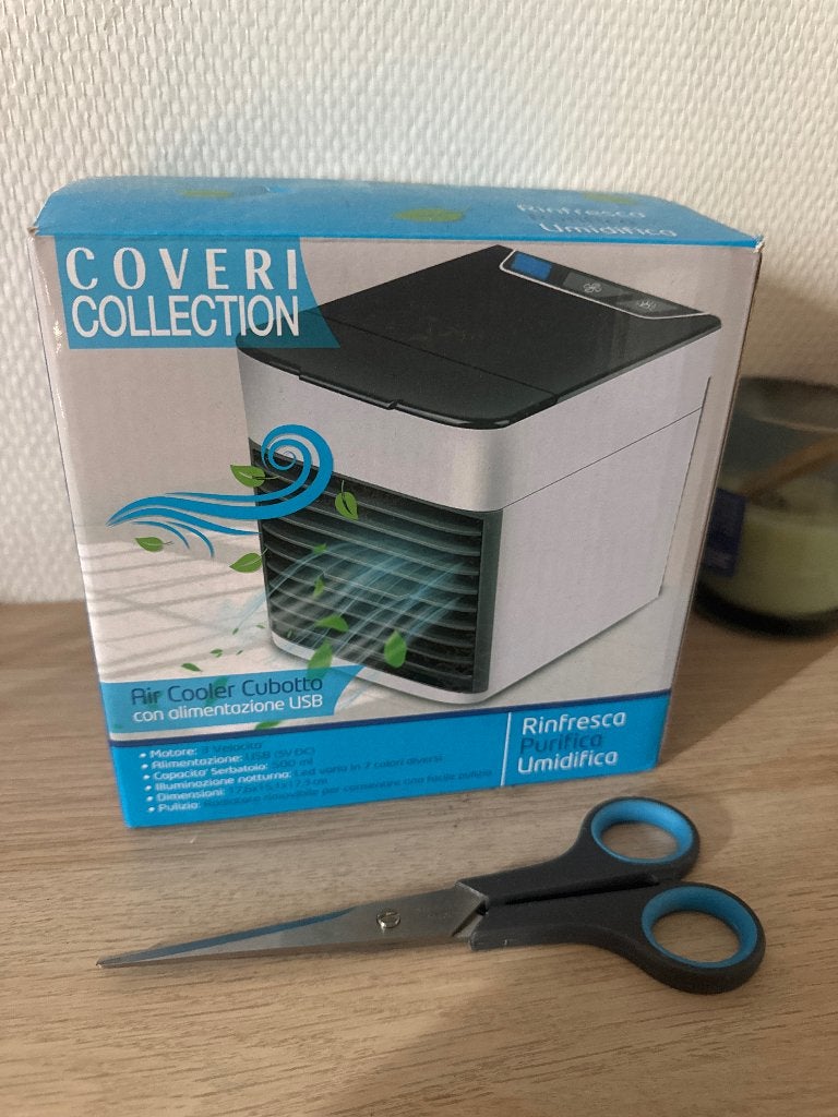 Tafel ventilator /humidifier, Ophalen of Verzenden, Zo goed als nieuw, Tafelventilator