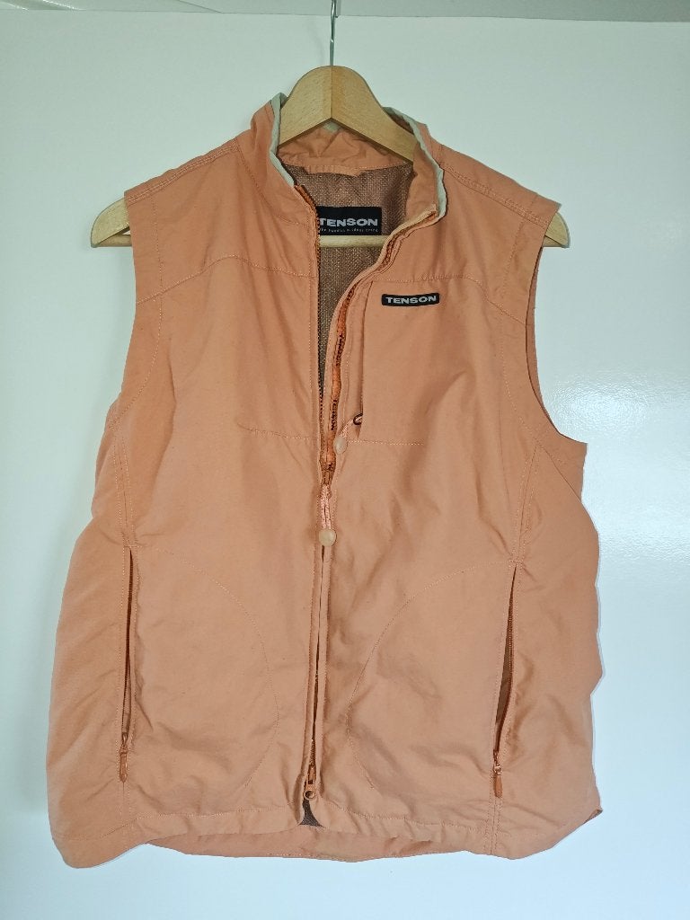 Tenson bodywarmer dames, Maat 38/40 (M), Tenson, Oranje, Ophalen of Verzenden