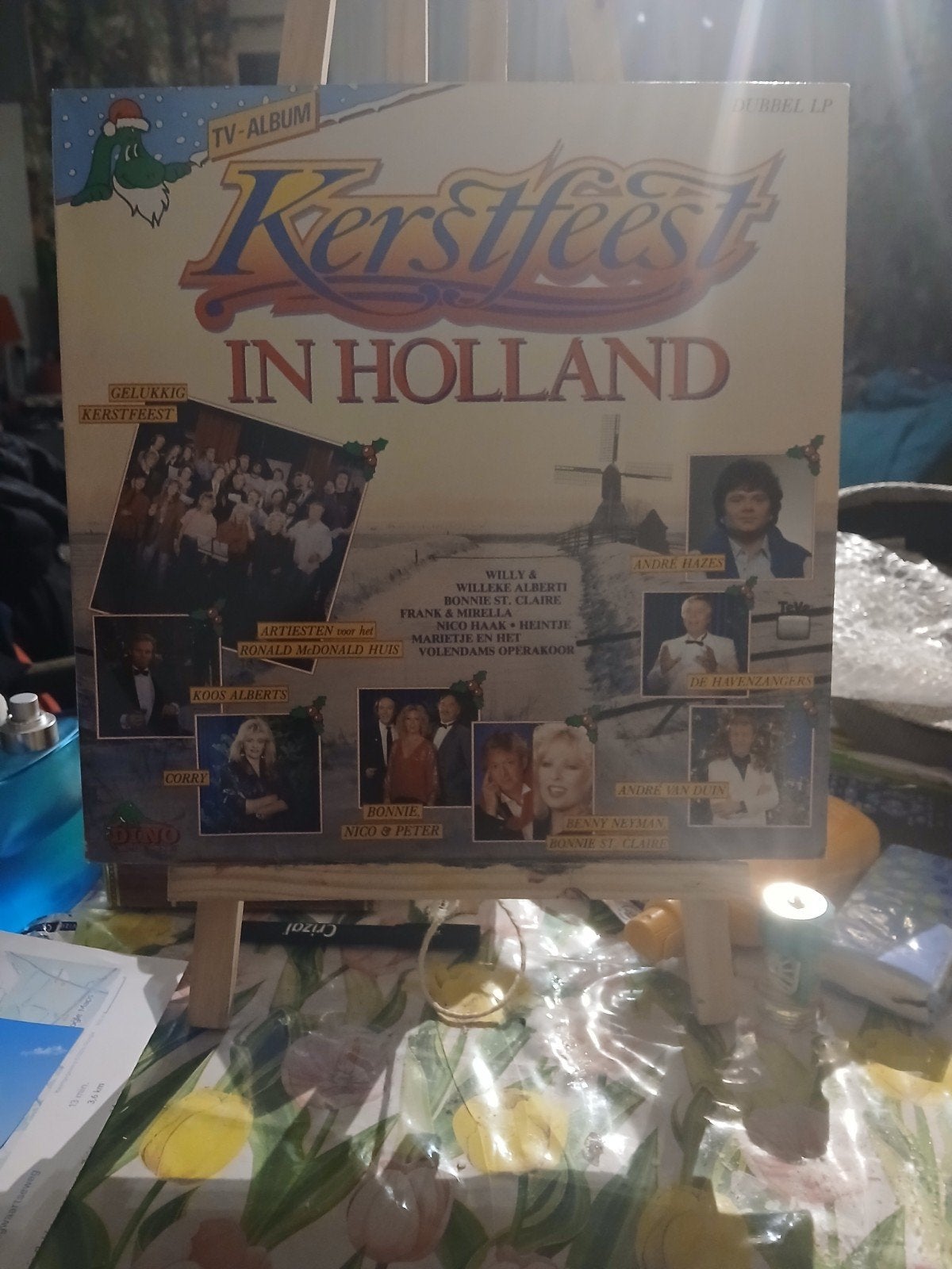 Kerstfeest in Holland - Dubbel LP TV-Album, Gebruikt, Ophalen of Verzenden, Dubbel-LP, Pop