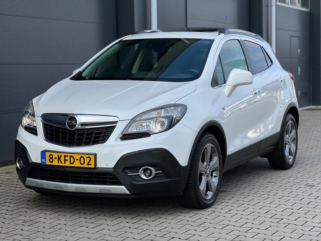 Opel Mokka 1.6 COSMO SCHUIFDAK LEDER FULL OPTIONS, Auto's, Opel, Voorwielaandrijving, Euro 5, 15 km/l, Gebruikt