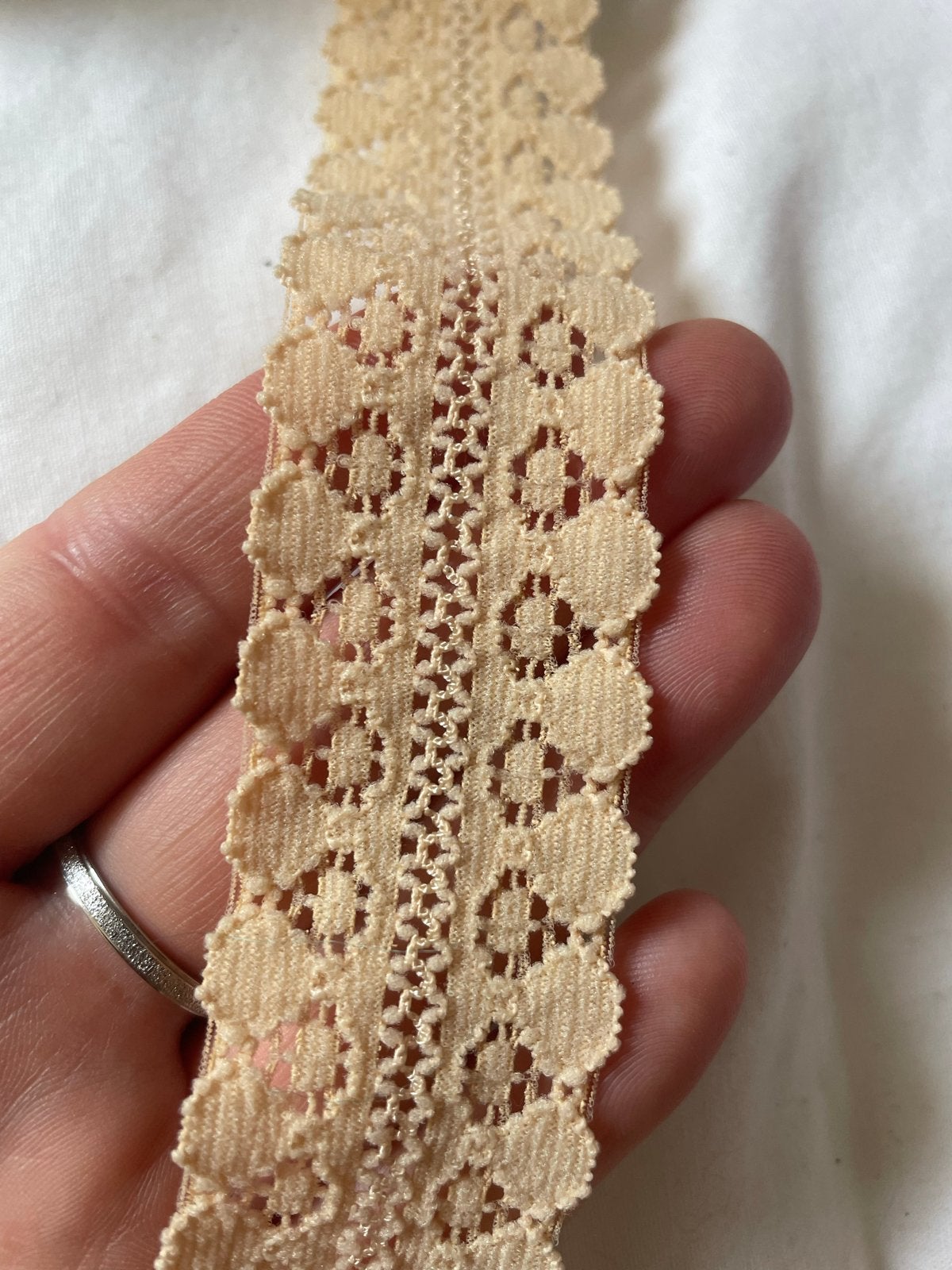 Elastisch Kant Rand Band Lint Vintage Nieuw, Ophalen of Verzenden, Nieuw, Lint, Band of Elastiek