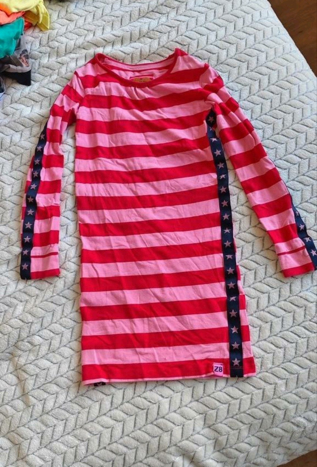 Z8 jurkje maat 128-134, Kinderen en Baby's, Kinderkleding | Maat 128, Ophalen, Zo goed als nieuw, Meisje, Jurk of Rok