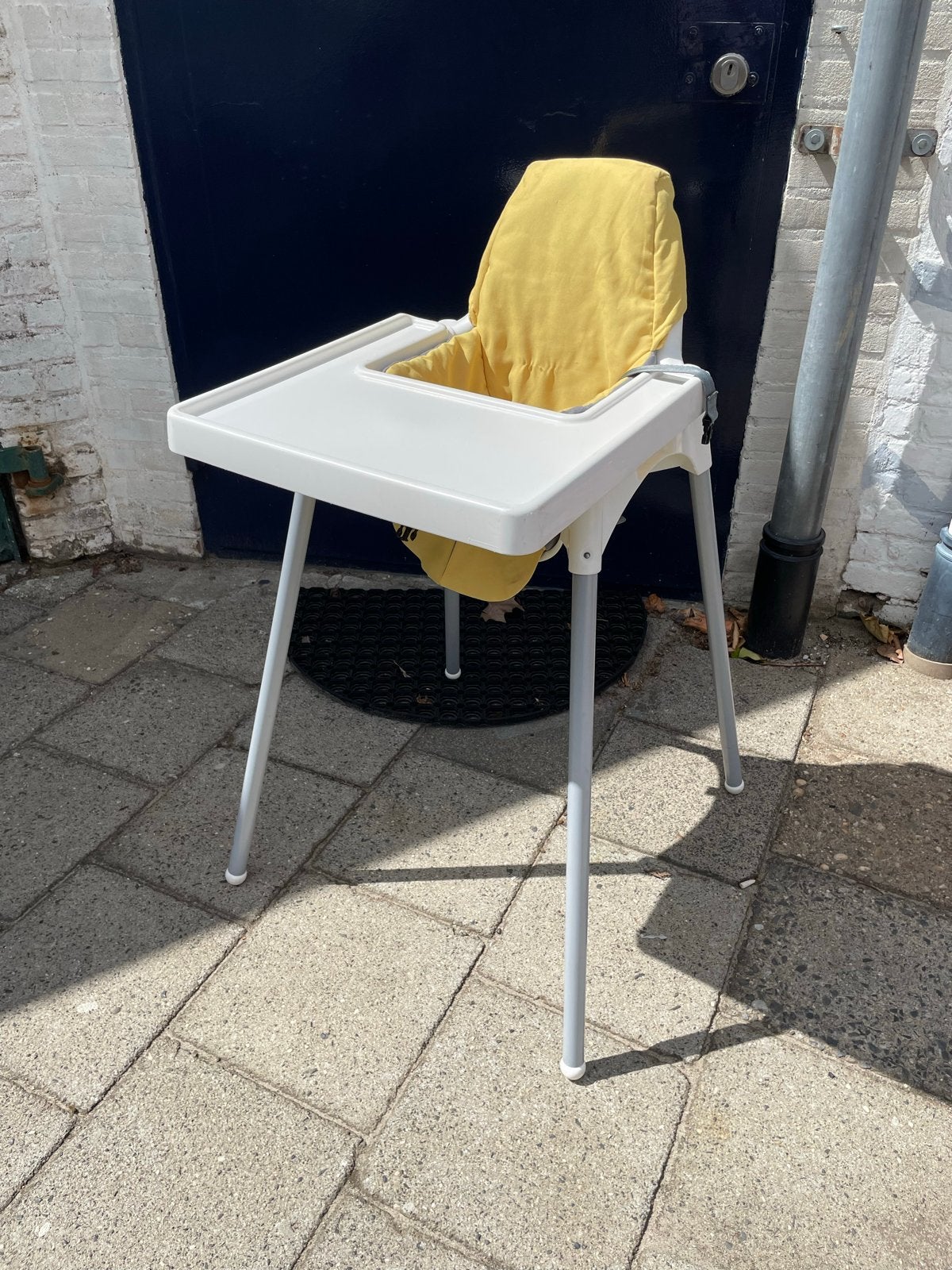 IKEA KINDERSTOEL MET KUSSEN, Kinderen en Baby's, Kinderstoelen, Ophalen of Verzenden, Gebruikt, Overige typen, Afneembaar eetblad