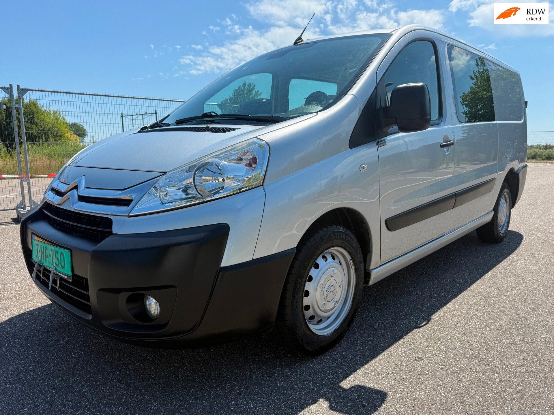 Citroen Jumpy 12 2.0 HDI L2H1 DC, Auto's, Bestelauto's, Voorwielaandrijving, Gebruikt, 4 cilinders, Origineel Nederlands