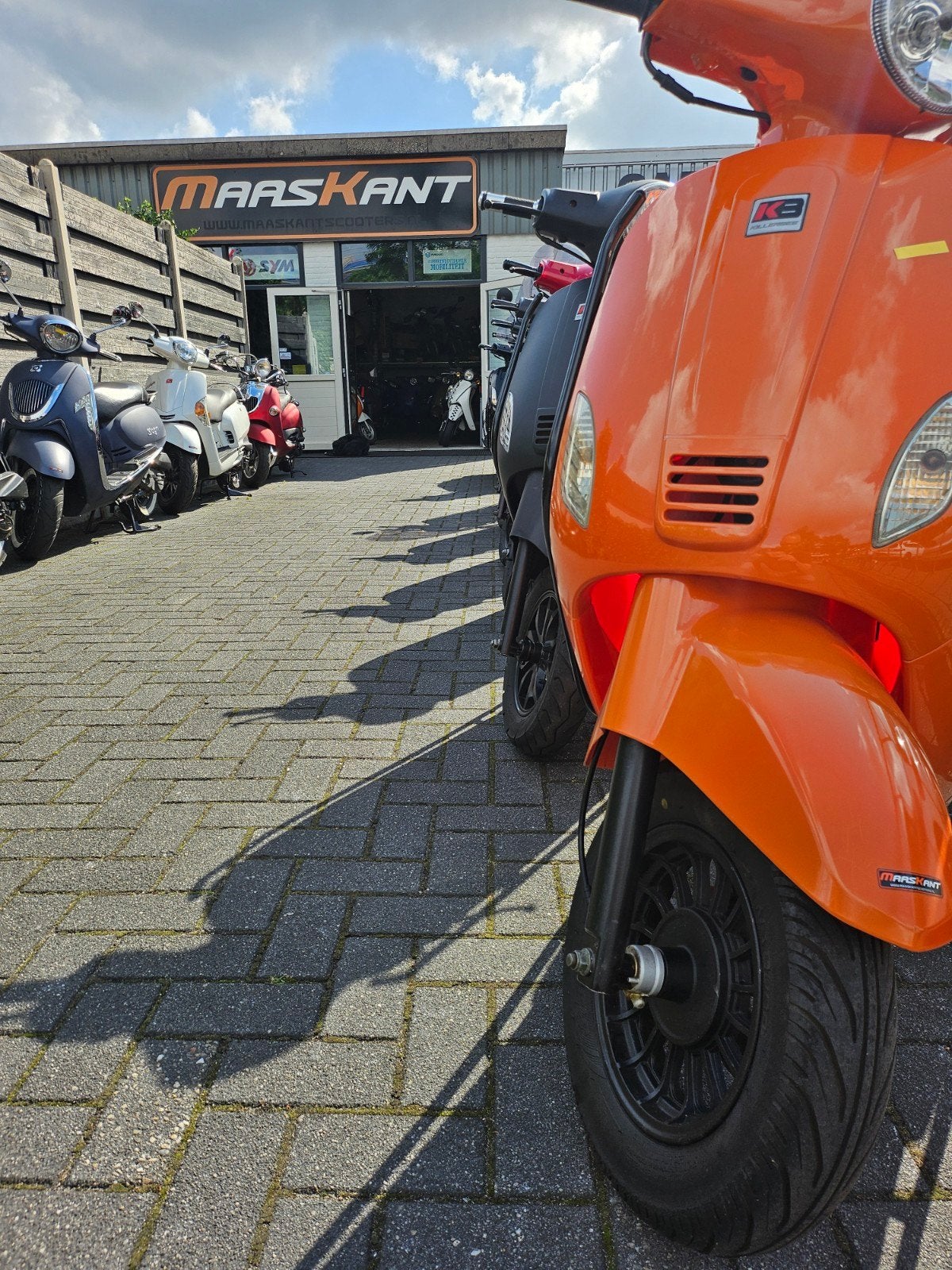 Gebruikte scooters met garantie!!, Ophalen, Maaskant Scooters, Maximaal 45 km/u, Zo goed als nieuw
