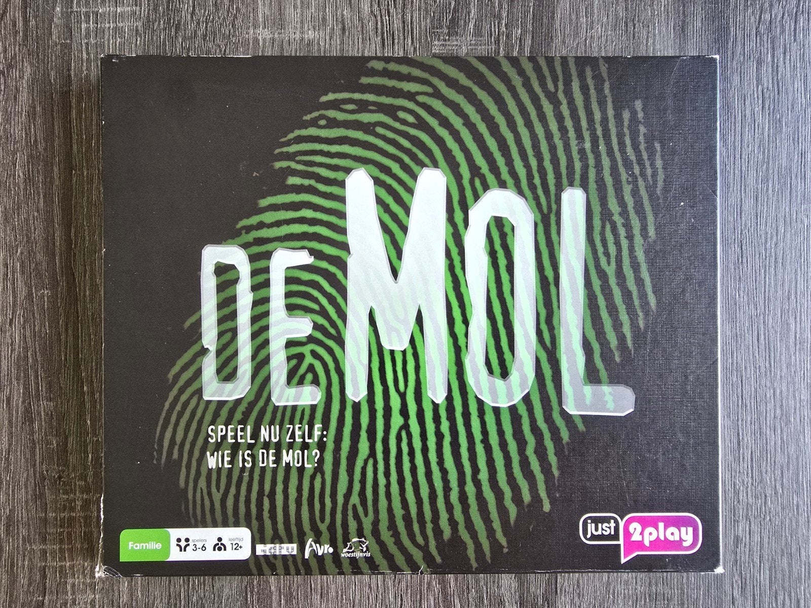 De Mol Bordspel - Speel nu zelf: Wie is de Mol?, Vijf spelers of meer, Ophalen of Verzenden, Zo goed als nieuw, Just2Play