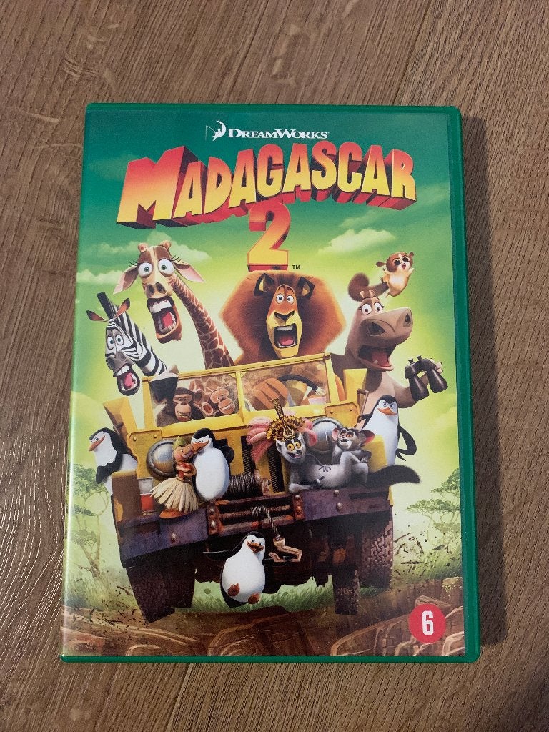 DVD Madagascar 2 / DreamWorks, Animatie, Amerikaans, Ophalen of Verzenden, Zo goed als nieuw