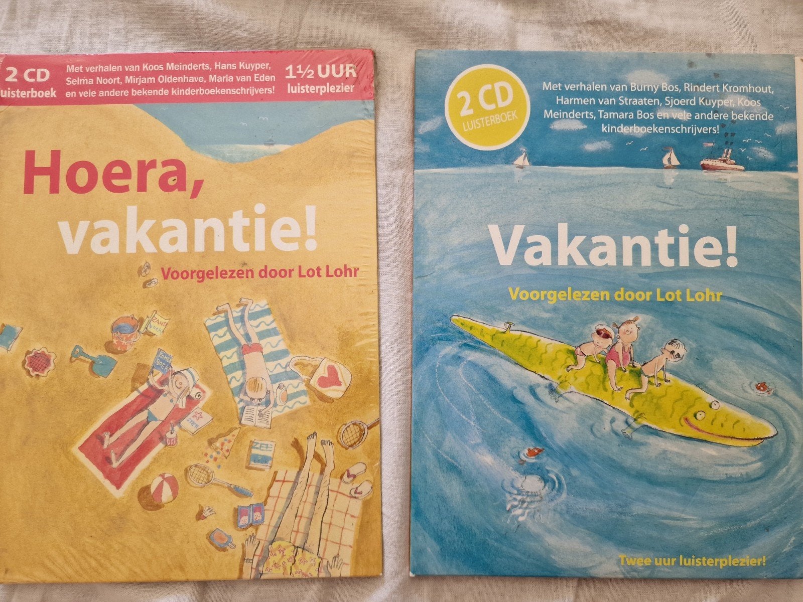 2 x 2 luister cd's, Ophalen of Verzenden, Zo goed als nieuw