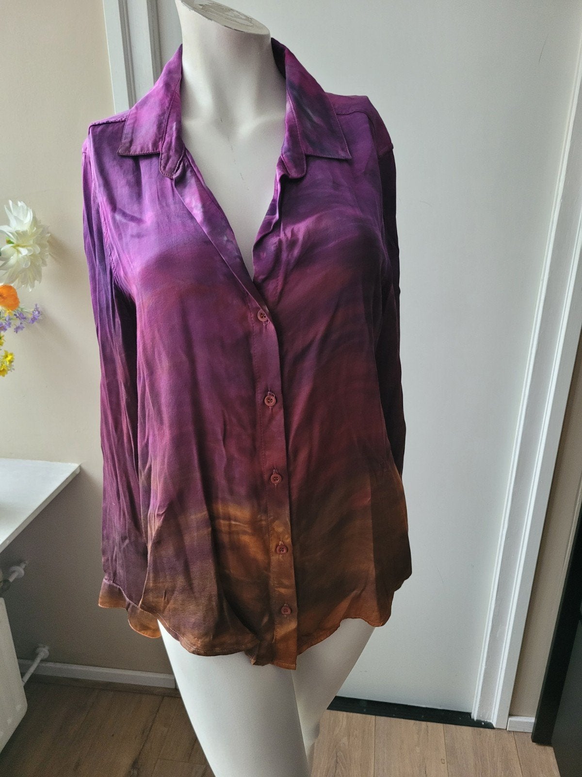 Leuke Bella Dahl blouse maat M, Bella dahl, Verzenden, Zo goed als nieuw, Maat 38/40 (M)