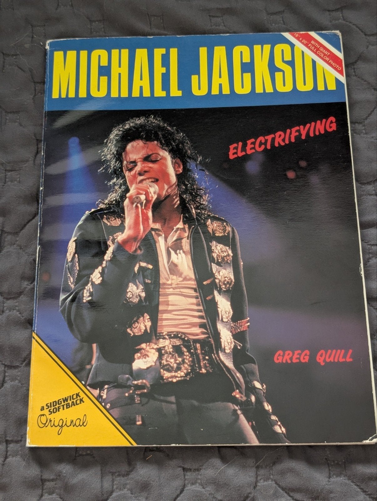 Michael Jackson Electrifying Boek met Poster, Verzenden, Gelezen, Artiest, Greg Quill