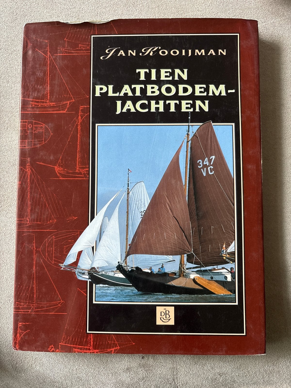 J. Kooijman - Tien platbodemjachten, Boeken, Ophalen of Verzenden, Zo goed als nieuw, J. Kooijman, Overige sporten