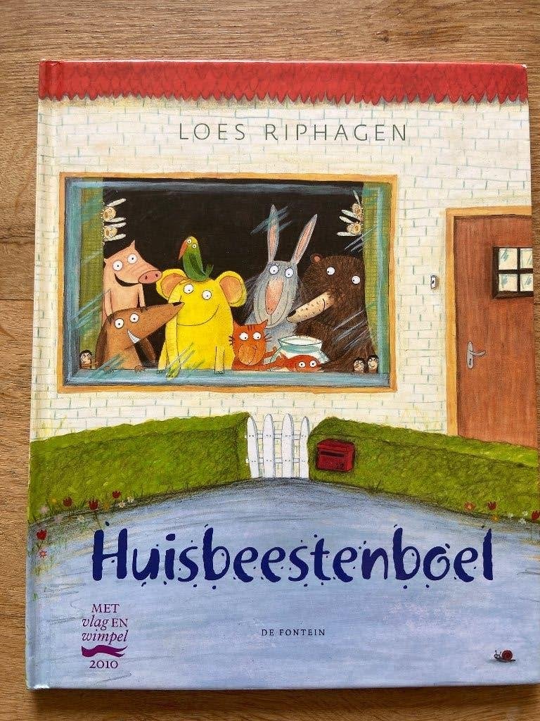 Huisbeestenboel, zgan, loes riphagen, Ophalen of Verzenden, Zo goed als nieuw, Sprookjes