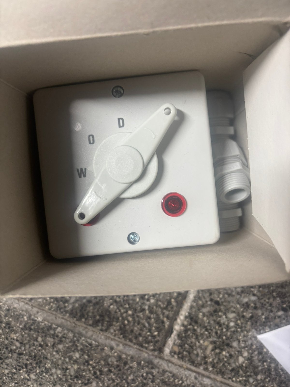 Wasmachine schakelaar, Ophalen, Zo goed als nieuw, Schakelaar