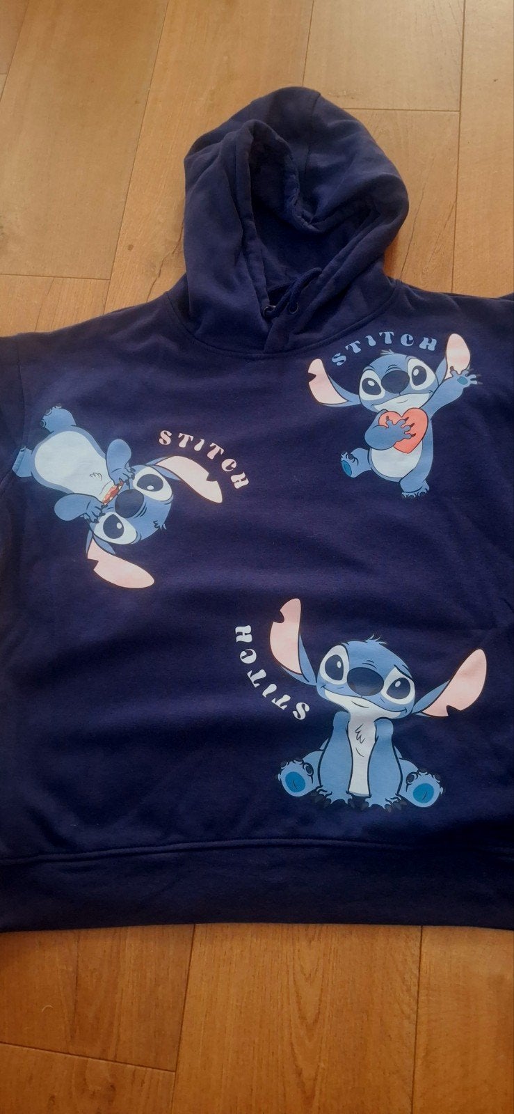 Lilo & stitch hoody mt m, Ophalen of Verzenden, Zo goed als nieuw, Maat 38/40 (M)