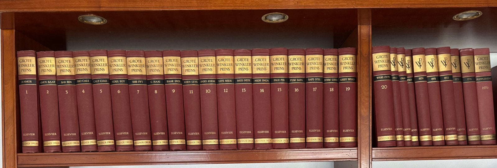 Grote Winkeler Prins Encyclopedie, Boeken, Encyclopedieën, Ophalen, Complete serie, Zo goed als nieuw, Algemeen