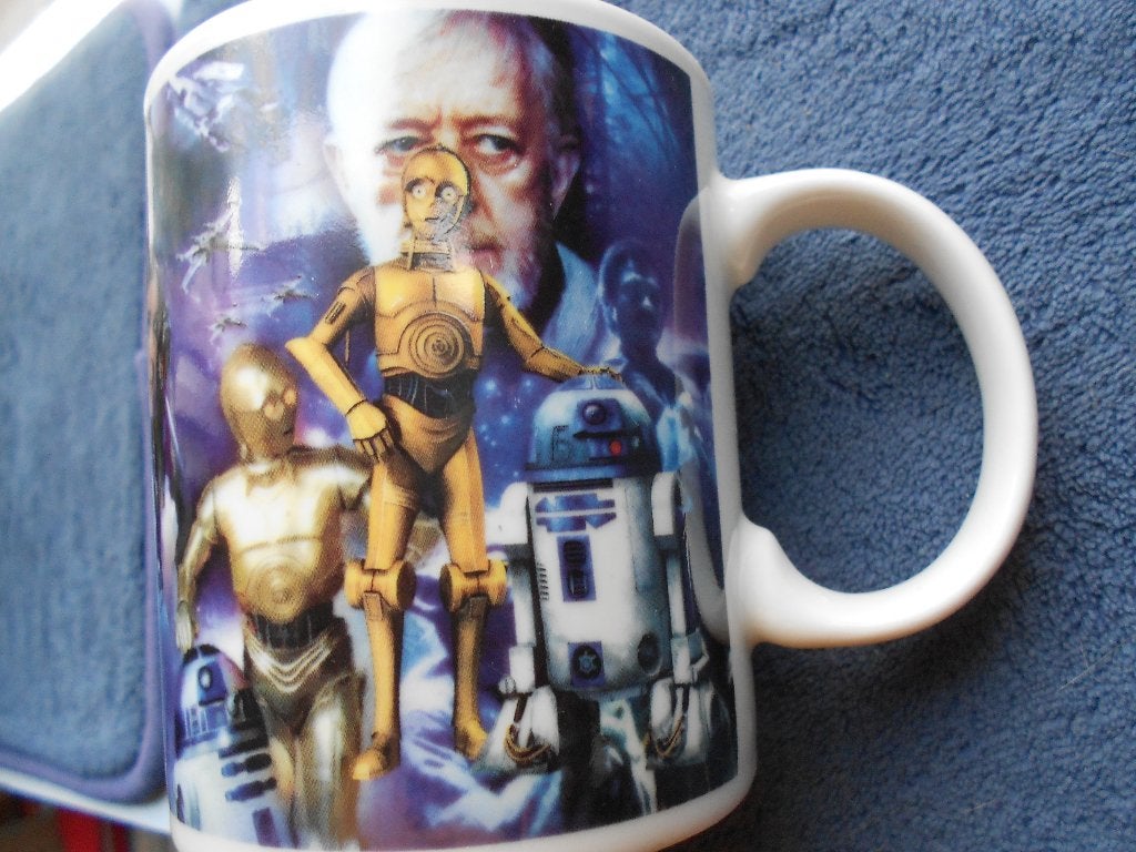mooie Star Wars beker 2012, Verzamelen, Ophalen, Zo goed als nieuw, Gebruiksvoorwerp