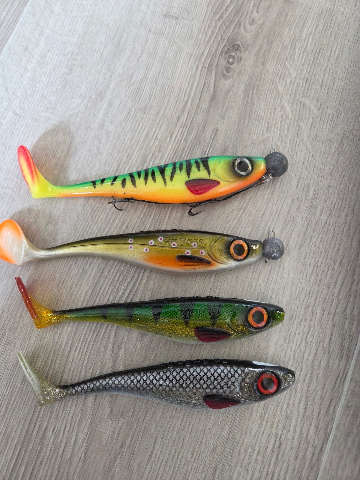 4x spro Iris the boss shads 15cm, Ophalen of Verzenden, Nieuw, Overige typen