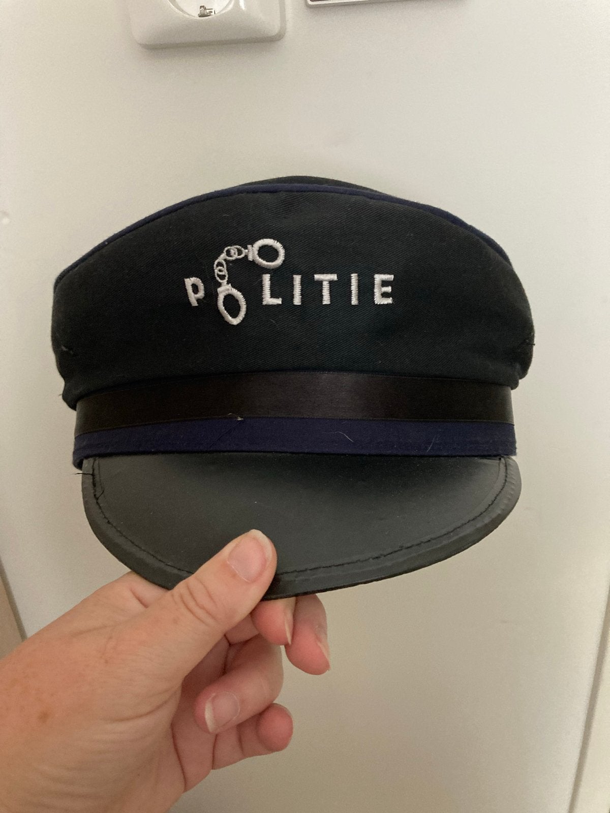 Politiepet - Cosplay/Verkleedpet/Feestje - 61cm, Ophalen of Verzenden, Zo goed als nieuw, One size fits all, Pet