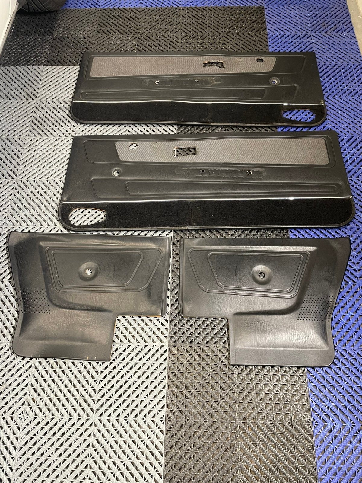 VW Golf 1 Deurpanelen Cabrio GL Karmann 4-delige set, Auto-onderdelen, Ophalen of Verzenden, Gebruikt, Volkswagen