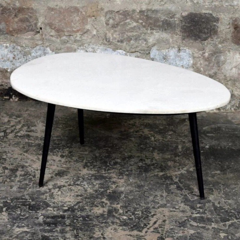 Enzo Salontafel Gossens - Zo goed als nieuw, Ophalen, Overige materialen, 50 tot 100 cm, 50 tot 100 cm