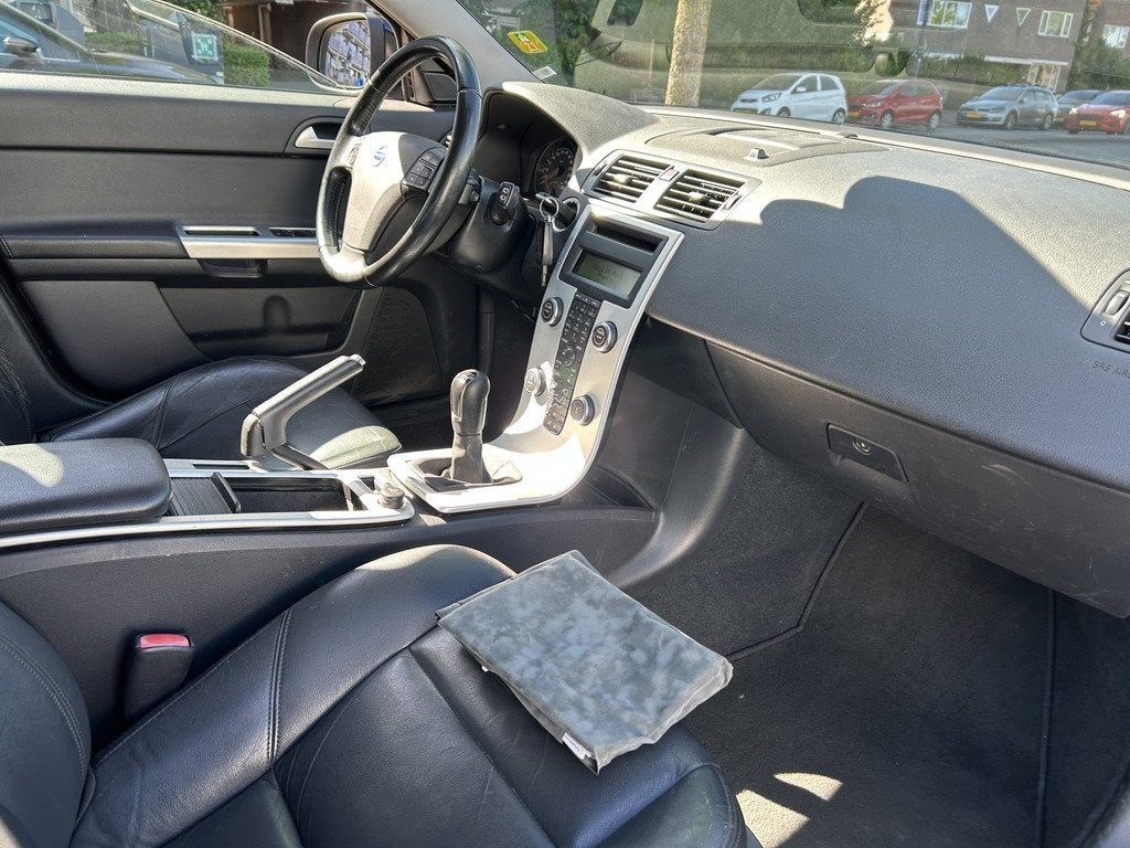 Volvo V50 2.0 Limited Edition Navi Airco/ecc leder int, Gebruikt, 4 cilinders, Automatische klimaatregeling, Zwart