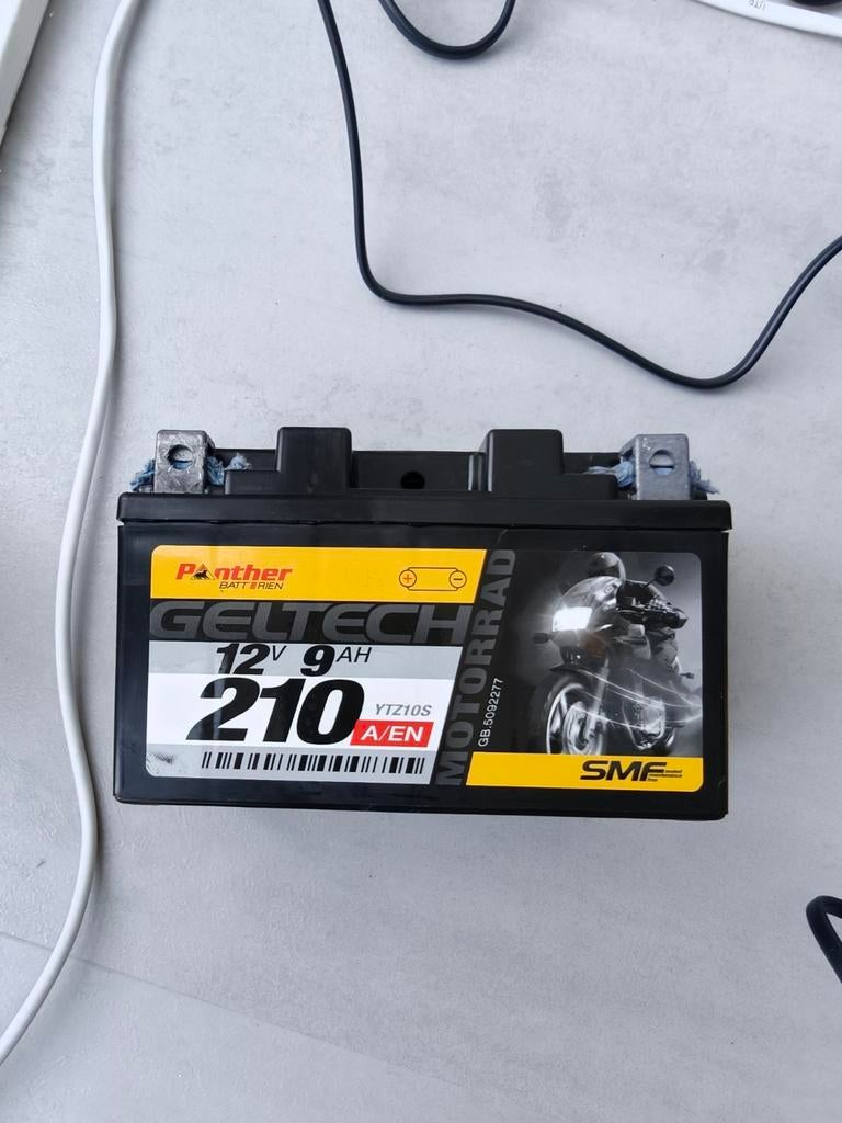 Panther Geltech Motoraccu 12V 9Ah YTZ10S, Ophalen