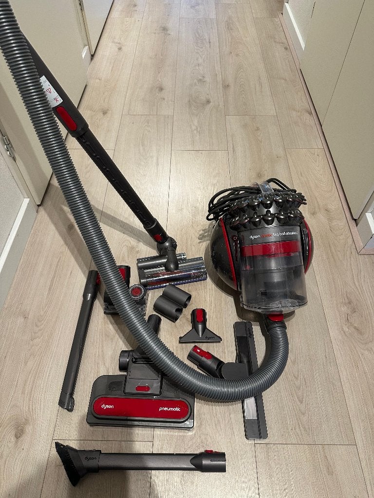 Dyson Cinetic Big Ball Absolute 2 | Incl. met accessoires, Witgoed en Apparatuur, Ophalen, Gebruikt, Dyson, Reservoir