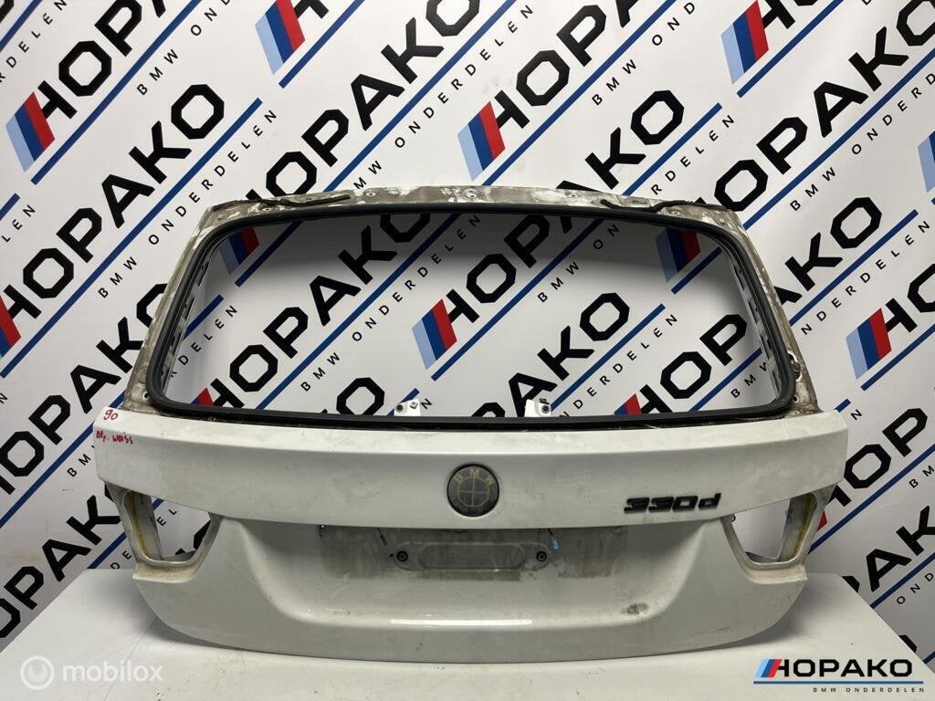 Kofferklep BMW 3 serie E91 station | Wit - Alpinweiss, Gebruikt, Achterklep, Einsteinlaan 5 rijswijk, Bmw