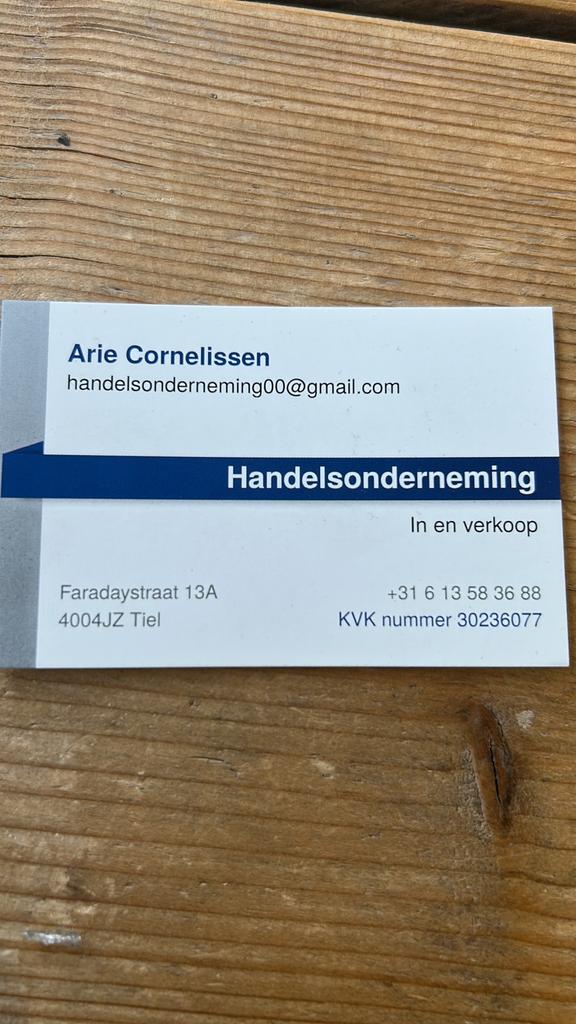 Partijhandel en particuliere verkoop zie onze advertentie,s, Ophalen