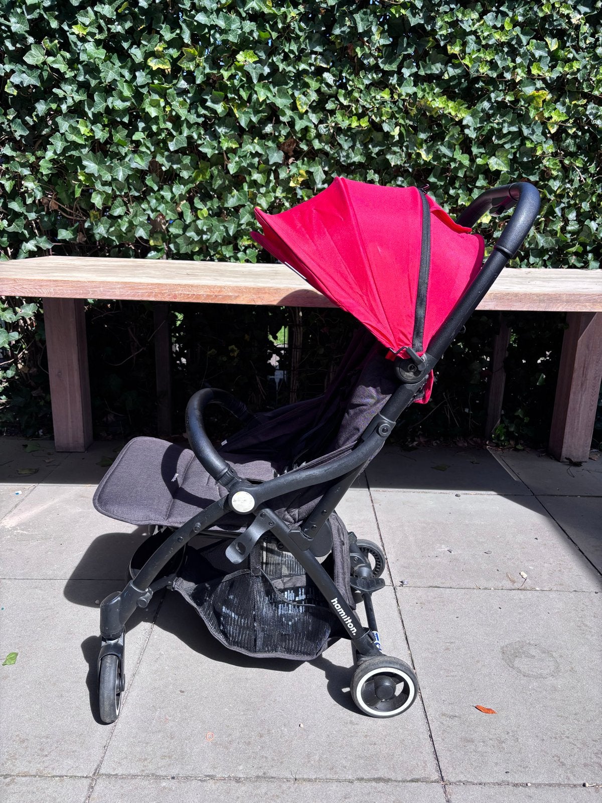 Hamilton One Sport R1 Buggy met Magicfold & opbergtas, Ophalen, Zo goed als nieuw, Kinderwagen, Overige merken