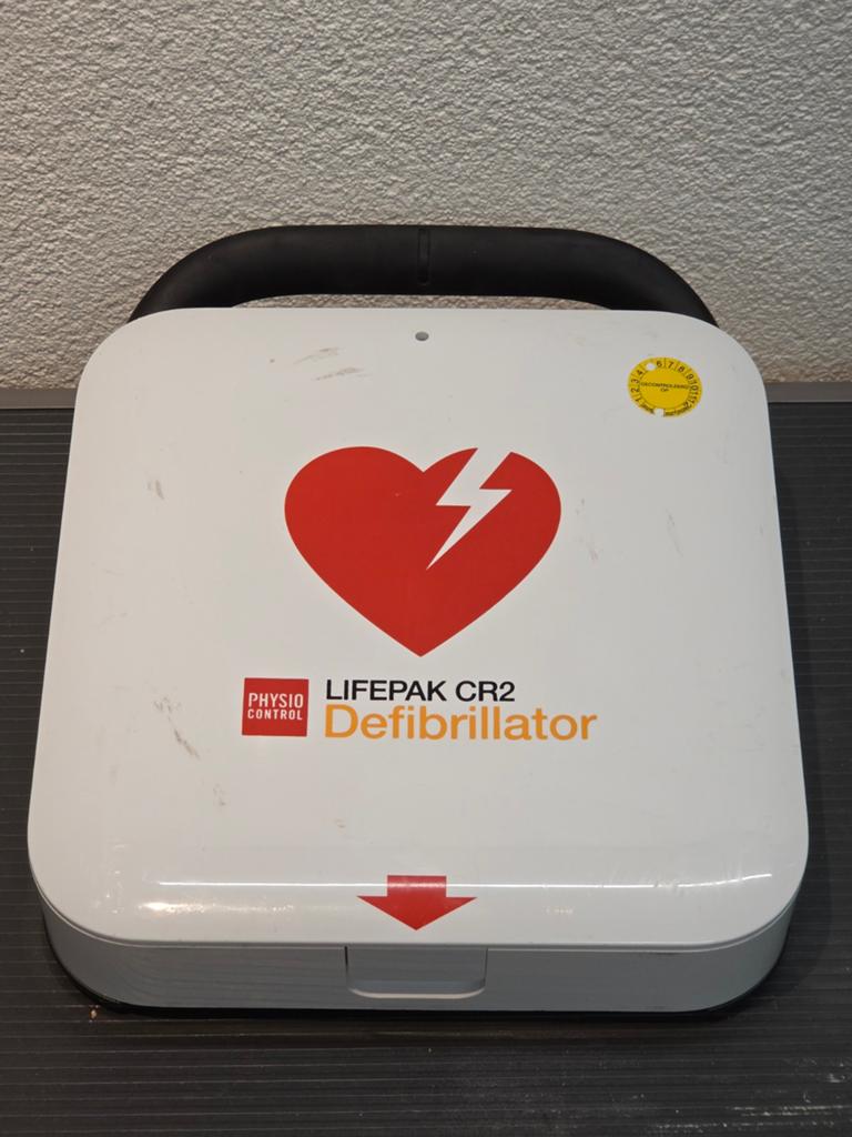 Lifepak CR2 AED DEFIBRILLATOR ehbo bhv ambulance reanimatie, Gebruikt, ., Ophalen of Verzenden, .