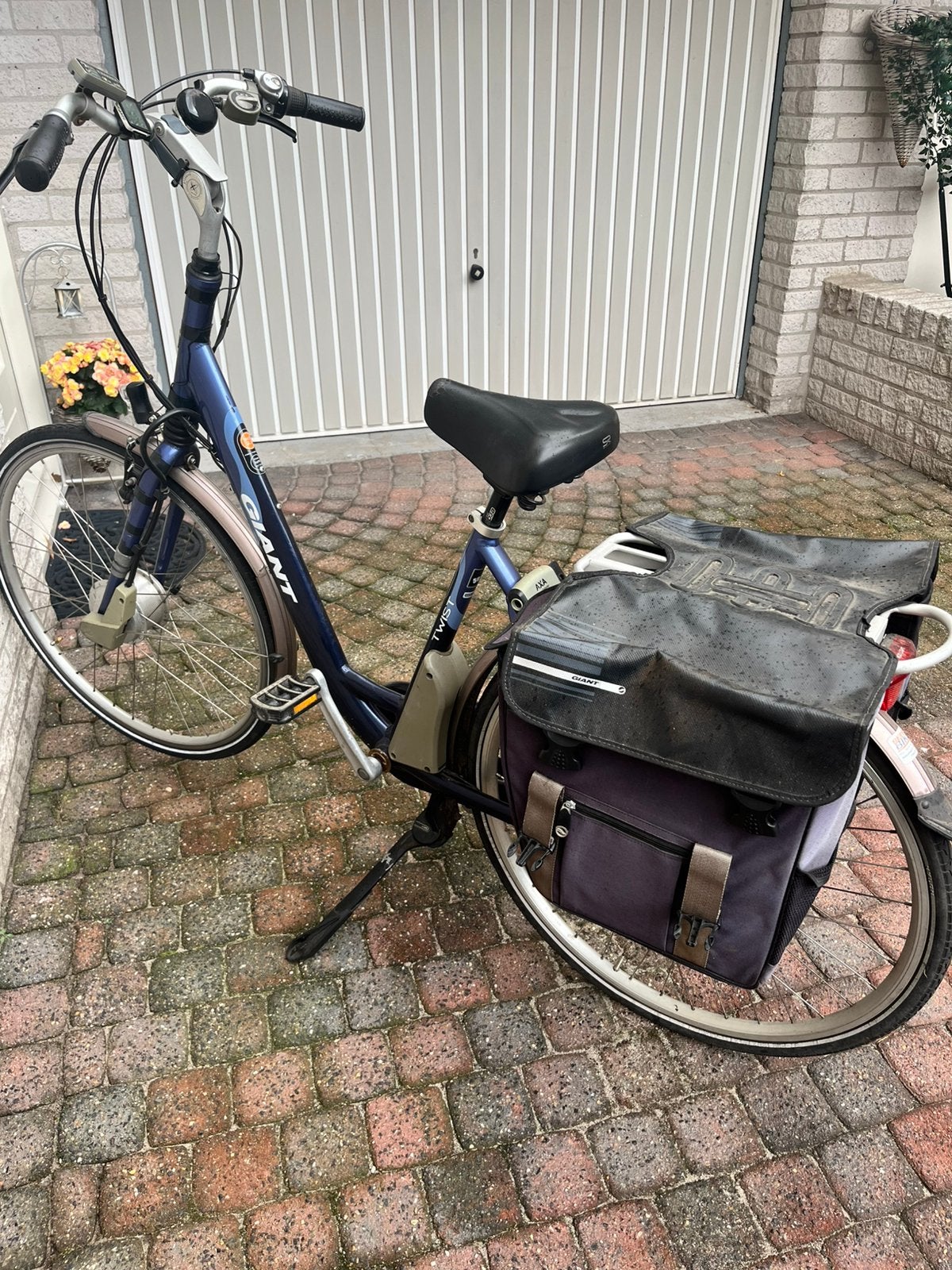 Giant Twist electrische damesfiets, Fietsen en Brommers, Ophalen, Gebruikt, 50 km per accu of meer, Giant