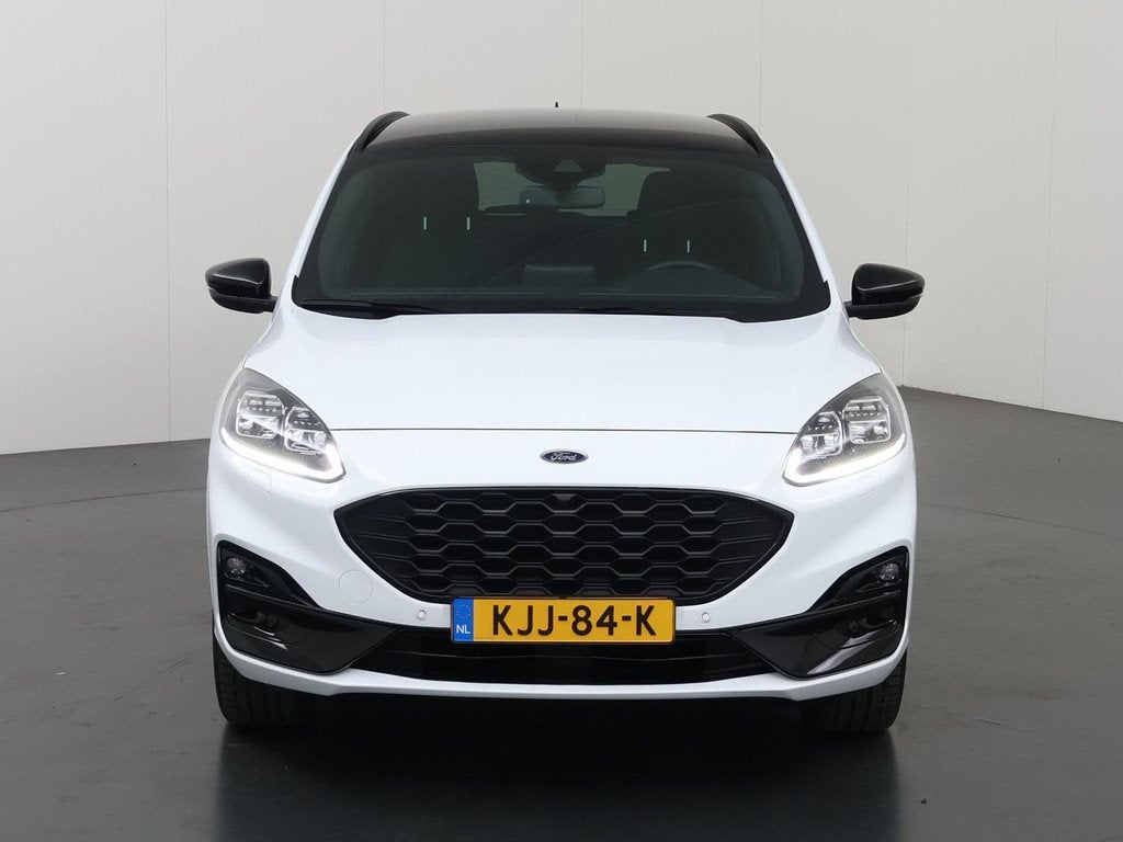 Ford Kuga 2.5 PHEV ST-Line X | Trekhaak | Panoramadak | B&O, Auto's, Ford, 14 kWh, Gebruikt, 4 cilinders, Leder en Stof