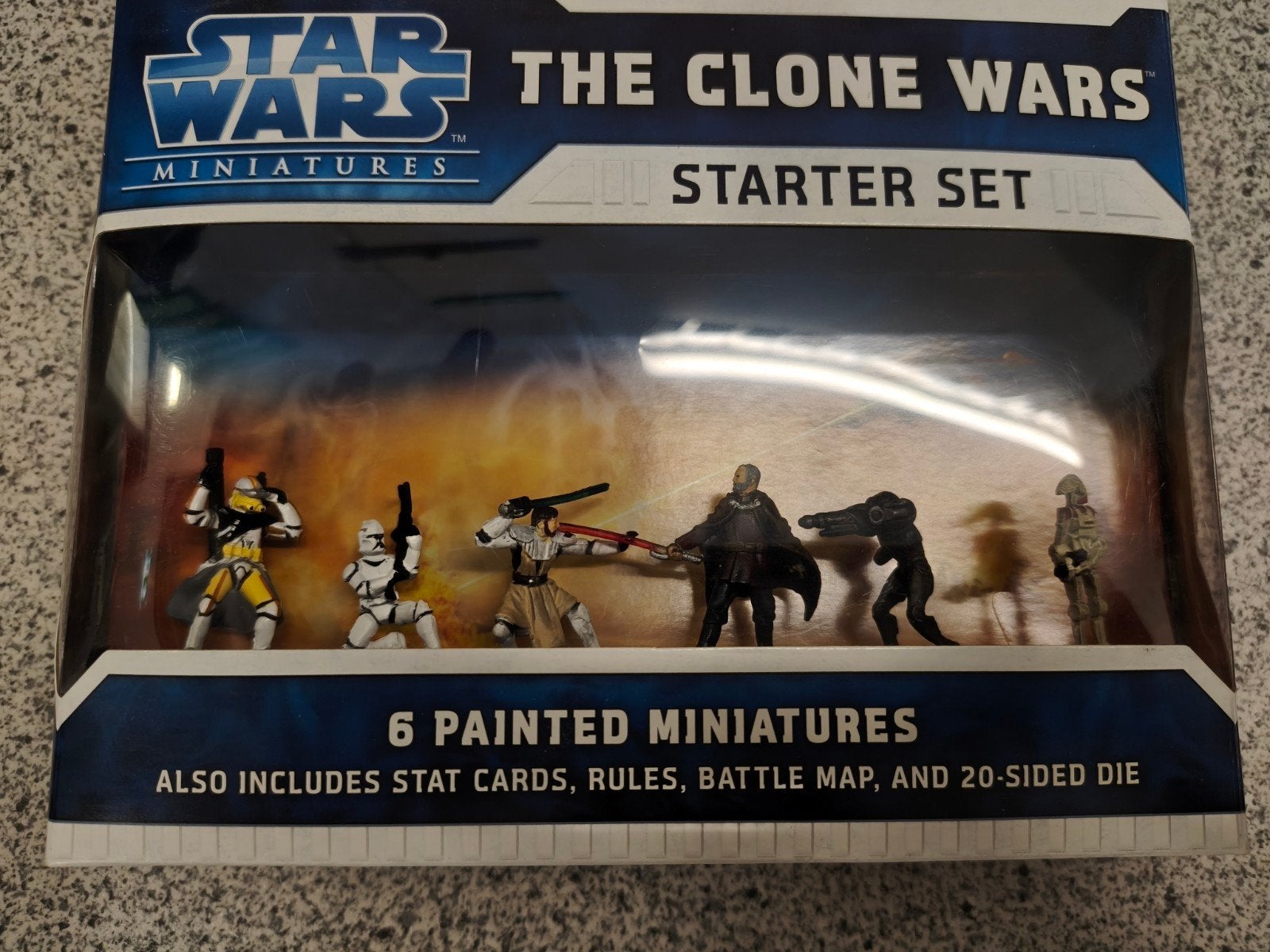 StarWars Miniatures The Clone Wars Starterset nieuw, Ophalen of Verzenden, Nieuw, Actiefiguurtje