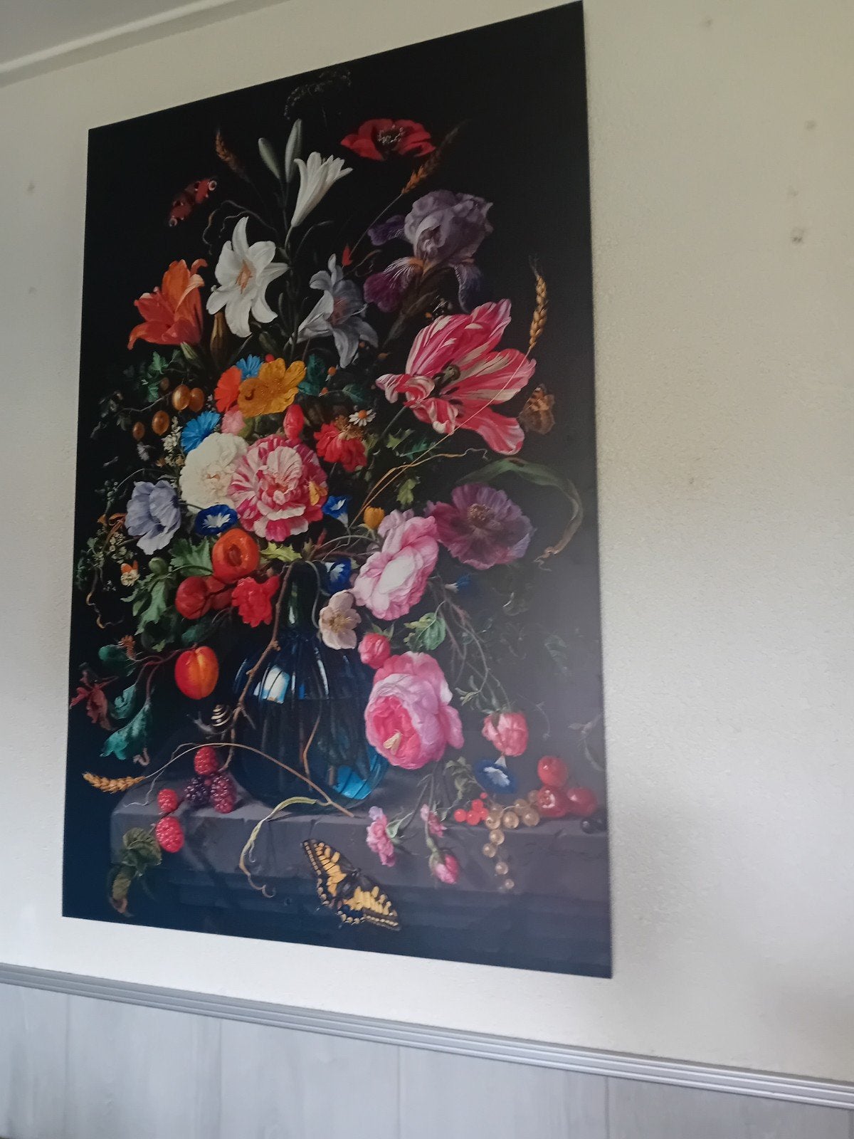 metalen schilderij heel mooi., Ophalen of Verzenden