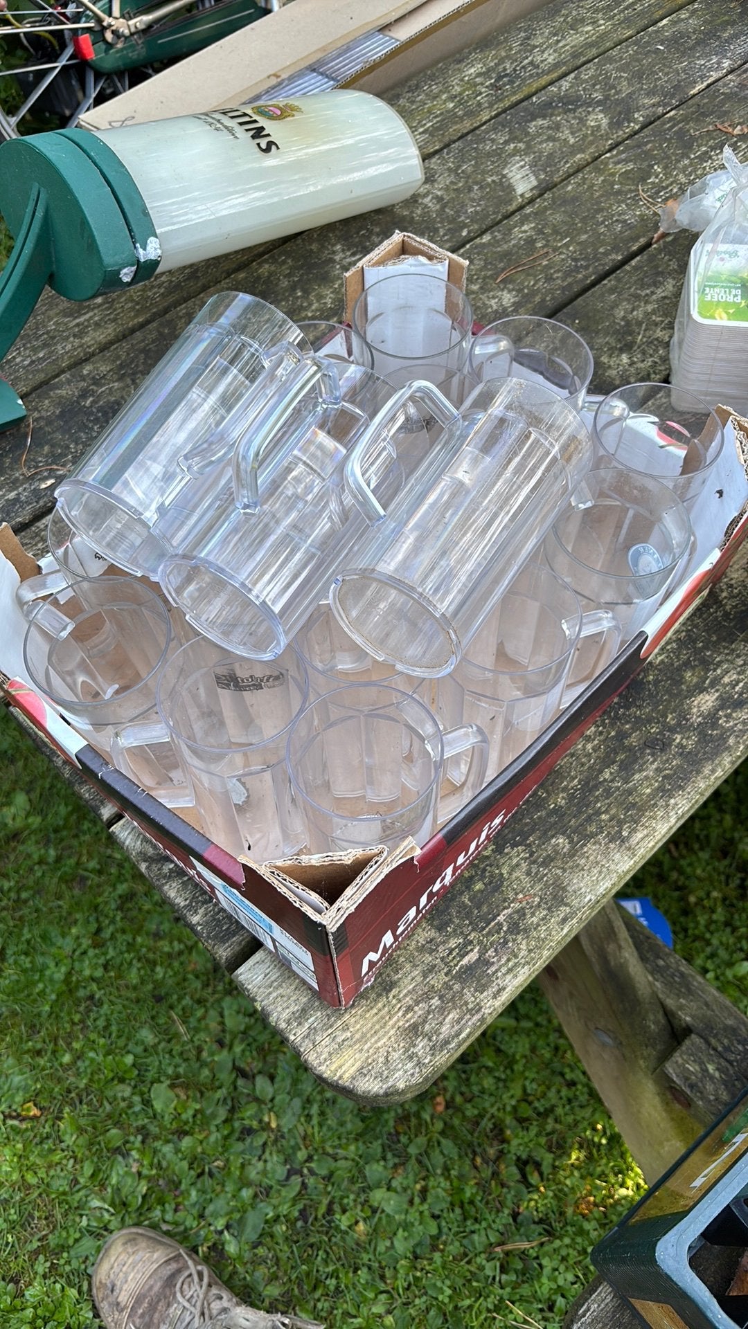 Bierpullen oktoberfest 0,4liter, Ophalen of Verzenden, Zo goed als nieuw
