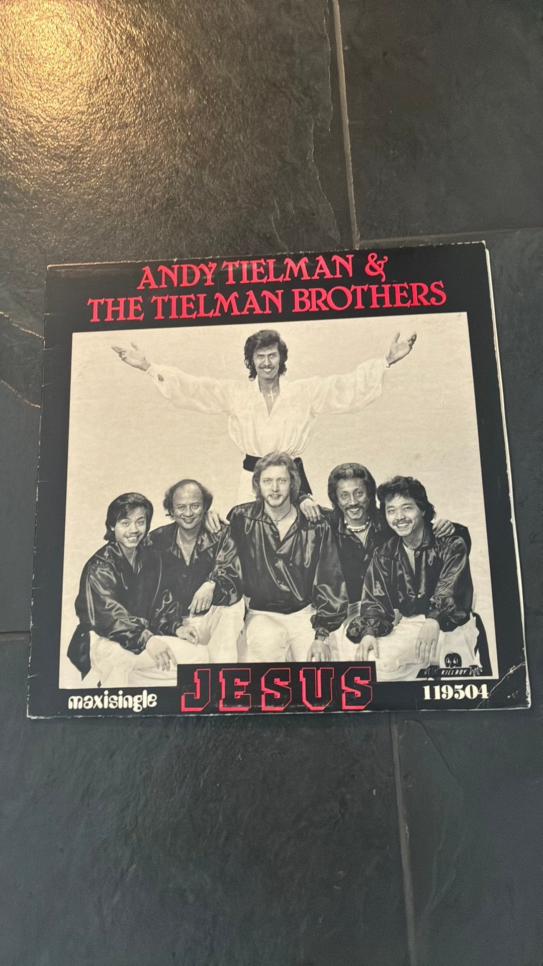 Andy Tielman & The Tielman Brothers ‎– Jesus, Cd's en Dvd's, Inclusief binnenhoes, Ophalen of Verzenden, Gebruikt, 12 inch